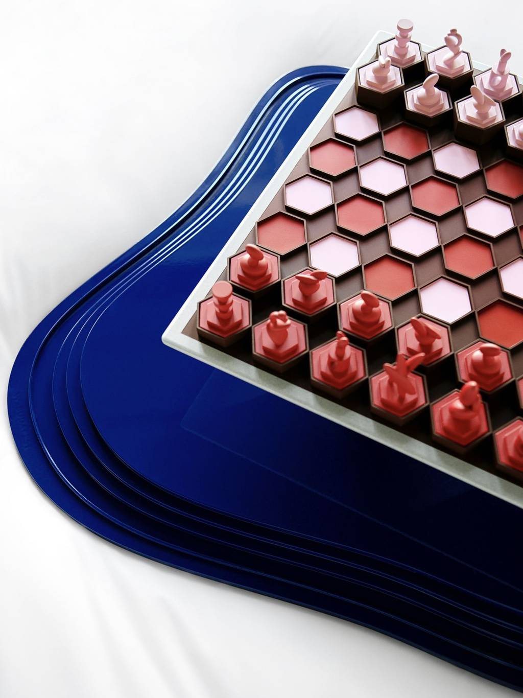 Custom chess set for Ronan Mckenzie and W Budapest hotel